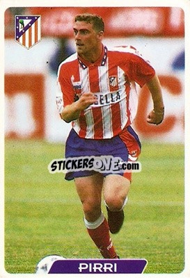 Sticker Pirri - Las Fichas De La Liga 1995-1996 n. 245 - Mundicromo