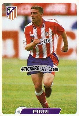 Cromo Pirri - Las Fichas De La Liga 1995-1996 - Mundicromo