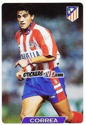 Sticker Correa - Las Fichas De La Liga 1995-1996 - Mundicromo