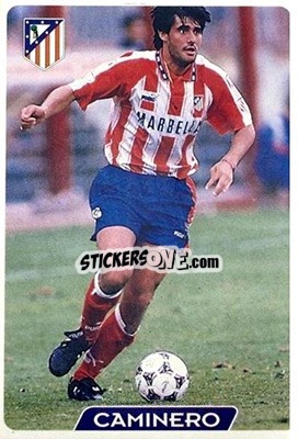 Sticker Caminero - Las Fichas De La Liga 1995-1996 n. 248 - Mundicromo