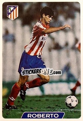 Cromo Roberto - Las Fichas De La Liga 1995-1996 - Mundicromo