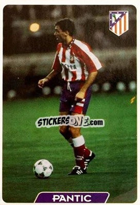 Cromo Pantic - Las Fichas De La Liga 1995-1996 - Mundicromo