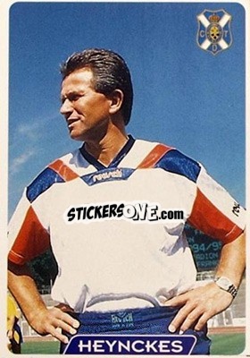 Figurina Heynckes MGR - Las Fichas De La Liga 1995-1996 - Mundicromo