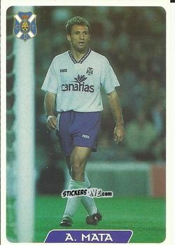Sticker Antonio Mata Oliveira - Las Fichas De La Liga 1995-1996 n. 268 - Mundicromo
