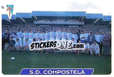 Sticker Team Card - Las Fichas De La Liga 1995-1996 - Mundicromo