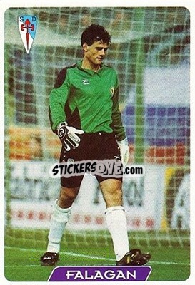 Sticker Falagan - Las Fichas De La Liga 1995-1996 - Mundicromo
