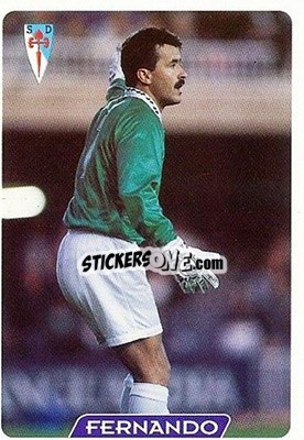 Sticker Fernando - Las Fichas De La Liga 1995-1996 - Mundicromo