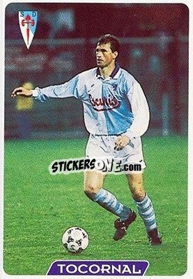 Cromo Tocornal - Las Fichas De La Liga 1995-1996 - Mundicromo