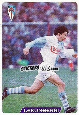 Sticker Lukemberri - Las Fichas De La Liga 1995-1996 - Mundicromo