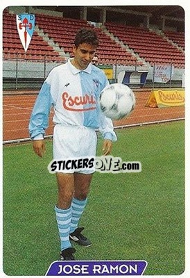 Sticker J. Ramon - Las Fichas De La Liga 1995-1996 - Mundicromo