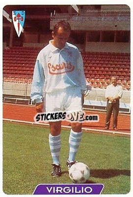 Sticker Virgilio - Las Fichas De La Liga 1995-1996 - Mundicromo