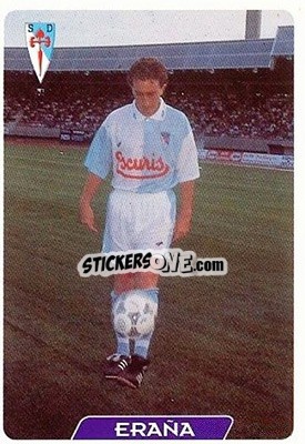Sticker Eraña - Las Fichas De La Liga 1995-1996 - Mundicromo
