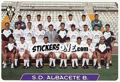 Sticker Team Card - Las Fichas De La Liga 1995-1996 - Mundicromo