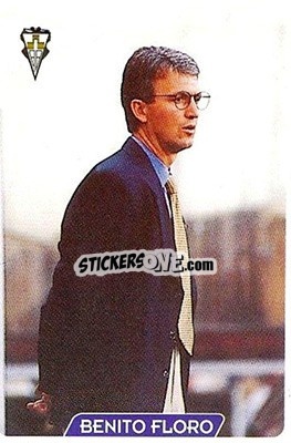 Cromo Floro MGR - Las Fichas De La Liga 1995-1996 n. 290 - Mundicromo