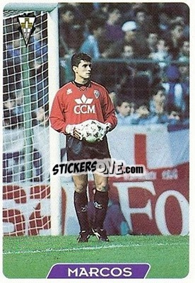 Cromo Marcos - Las Fichas De La Liga 1995-1996 - Mundicromo