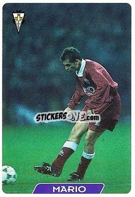 Sticker Mario - Las Fichas De La Liga 1995-1996 - Mundicromo