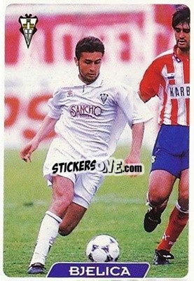 Sticker Bjelica - Las Fichas De La Liga 1995-1996 - Mundicromo