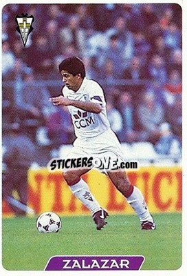 Cromo Zalazar - Las Fichas De La Liga 1995-1996 n. 299 - Mundicromo