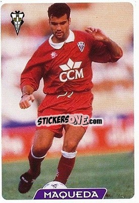 Sticker Maqueda - Las Fichas De La Liga 1995-1996 - Mundicromo