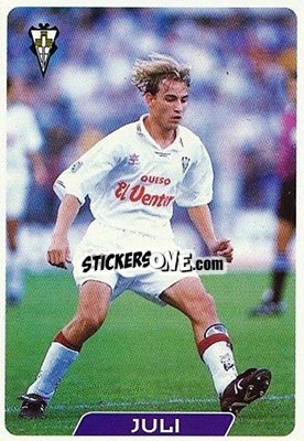 Sticker Juli - Las Fichas De La Liga 1995-1996 n. 303 - Mundicromo