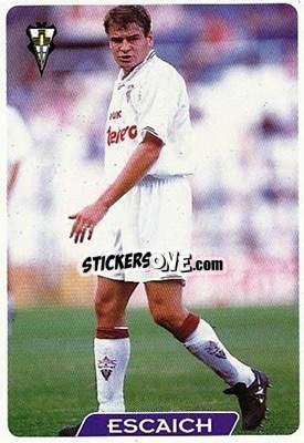 Cromo Escaich - Las Fichas De La Liga 1995-1996 - Mundicromo