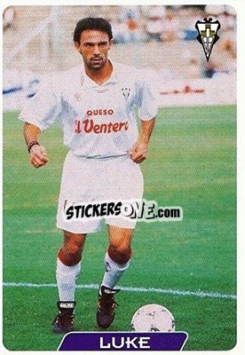 Figurina Luke - Las Fichas De La Liga 1995-1996 n. 306 - Mundicromo