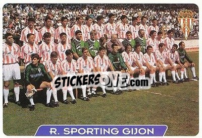 Sticker Team Card - Las Fichas De La Liga 1995-1996 n. 307 - Mundicromo