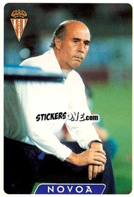 Sticker Novoa - Las Fichas De La Liga 1995-1996 - Mundicromo