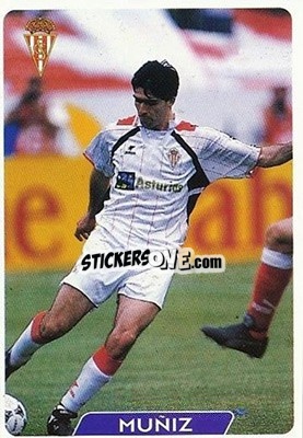 Figurina Muñiz - Las Fichas De La Liga 1995-1996 - Mundicromo