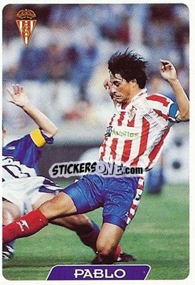 Sticker Pablo - Las Fichas De La Liga 1995-1996 - Mundicromo