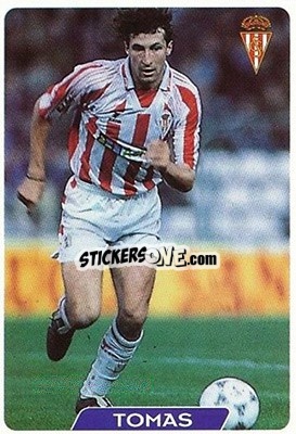 Sticker Tomas - Las Fichas De La Liga 1995-1996 n. 315 - Mundicromo