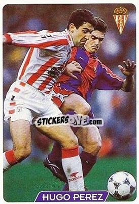 Sticker Hugo P. - Las Fichas De La Liga 1995-1996 n. 316 - Mundicromo