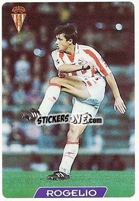 Cromo Rogelio - Las Fichas De La Liga 1995-1996 - Mundicromo