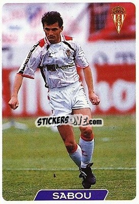 Cromo Sabou - Las Fichas De La Liga 1995-1996 - Mundicromo