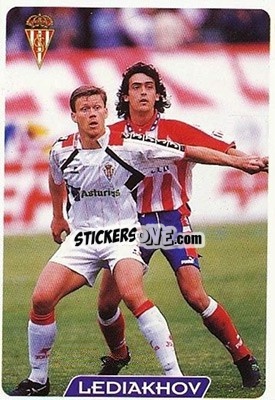 Cromo Lediakhov - Las Fichas De La Liga 1995-1996 - Mundicromo