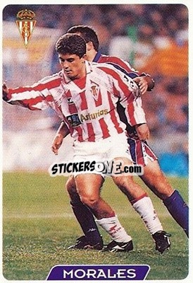 Sticker Morales - Las Fichas De La Liga 1995-1996 n. 324 - Mundicromo