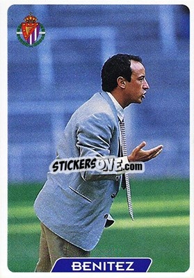 Cromo Benitez MGR - Las Fichas De La Liga 1995-1996 - Mundicromo