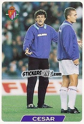 Sticker Cesar - Las Fichas De La Liga 1995-1996 - Mundicromo