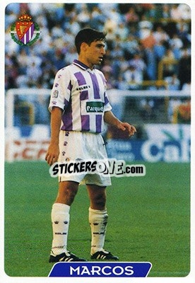 Cromo Marcos - Las Fichas De La Liga 1995-1996 - Mundicromo