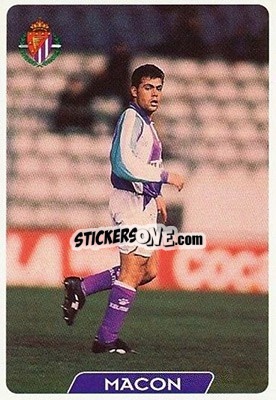 Sticker Macon - Las Fichas De La Liga 1995-1996 - Mundicromo