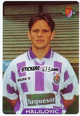 Cromo Halilovic - Las Fichas De La Liga 1995-1996 - Mundicromo