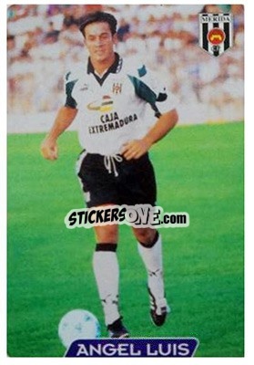 Cromo A. Luis - Las Fichas De La Liga 1995-1996 - Mundicromo