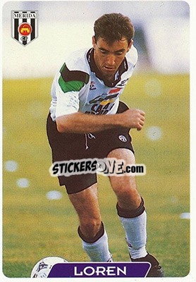 Cromo Loren - Las Fichas De La Liga 1995-1996 - Mundicromo