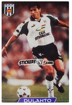 Cromo Dulanto - Las Fichas De La Liga 1995-1996 - Mundicromo