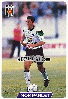 Figurina Momparlet - Las Fichas De La Liga 1995-1996 - Mundicromo