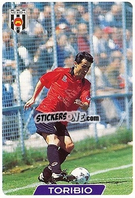 Sticker Toribio - Las Fichas De La Liga 1995-1996 - Mundicromo