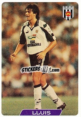 Sticker Lluis - Las Fichas De La Liga 1995-1996 - Mundicromo