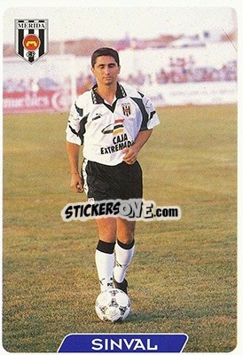 Sticker Sinval - Las Fichas De La Liga 1995-1996 - Mundicromo