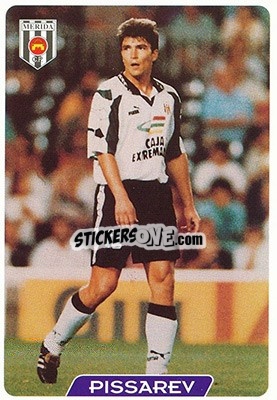 Cromo Pissarev - Las Fichas De La Liga 1995-1996 - Mundicromo