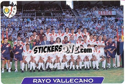 Sticker Team Card - Las Fichas De La Liga 1995-1996 - Mundicromo